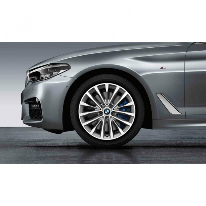 Set roti complete de vara - BMW W Spoke 632 - 18" - BMW Seria 5 G30, G31 - RDCi