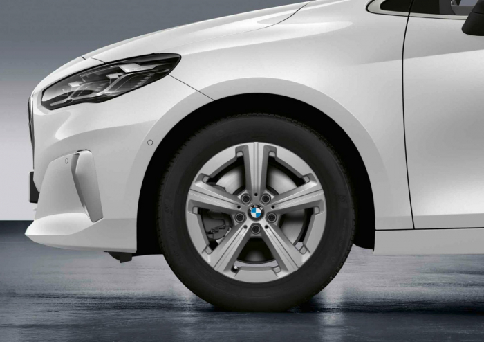 Roata completa de iarna - BMW Star Spoke 875 cu anvelopa Hankook Winter icept evo2* (BMW) - 205/60R17 97H XL - TPMS / RDCi pentru U06