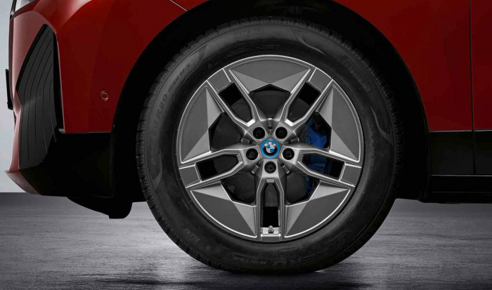 Roata completa de iarna - BMW Aerodynamic wheel 1002 cu anvelopa Pirelli P-Zero Winter* (BMW) - 235/60R20 108H XL - TPMS / RDCi pentru i20