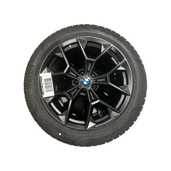 Roată completă de iarnă - M Performance Y-Spoke 942M cu anvelopa Pirelli P-Zero Winter - 275/40R19 105H XL - BMW Seria 5 G60/G61 - punte spate