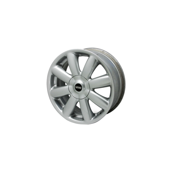 Janta aliaj usor - Crown Spoke 104 - Argintiu (Silver) - 7Jx17 ET:48 - Mini Cabrio R52 R57, Clubman R55, Coupe R58, Roadster R59, R50, R53, R56
