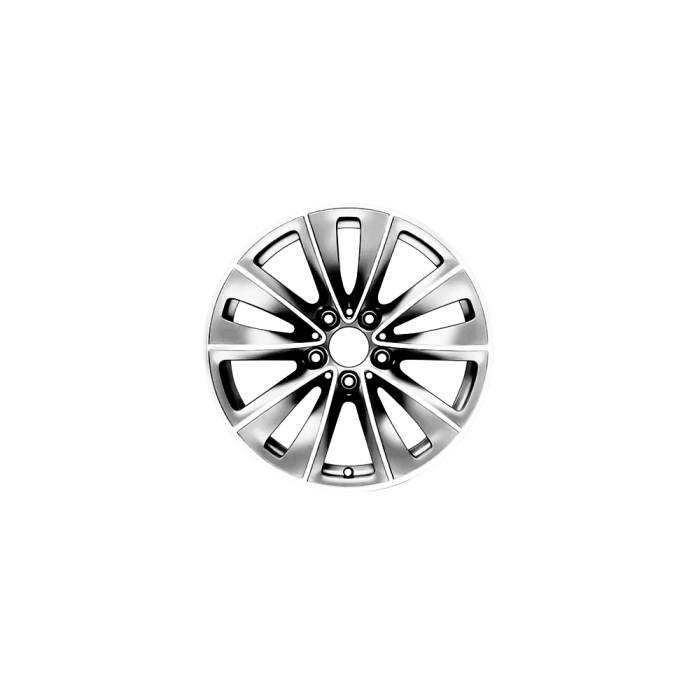 Janta aliaj usor - Double Spoke 247 - Argintiu, Forjat (Forged Silver) - 9Jx18 ET:32 - BMW Seria 5 E60 E61	