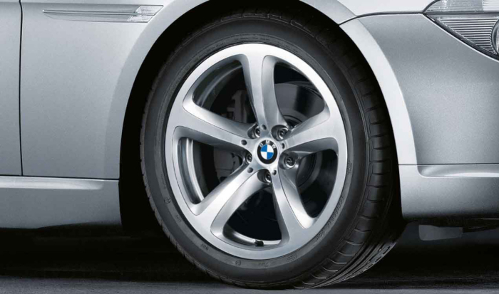 Janta aliaj usor - Star Spoke 249 - Argintiu (Silver) - 9Jx19 ET:14 - BMW Seria 6 E63 E64	