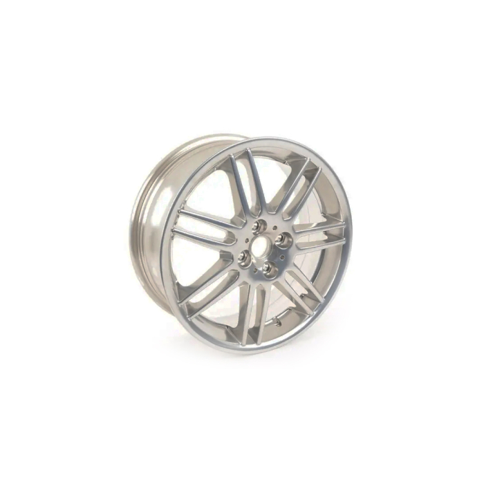 Janta aliaj usor - Double Spoke 99 - Argintiu (Bright Silver Polished) - 7Jx17 ET:48 - Mini Cabrio R52 R57, Clubman R55, Coupe R58, Roadster R59, R50, R53, R56	