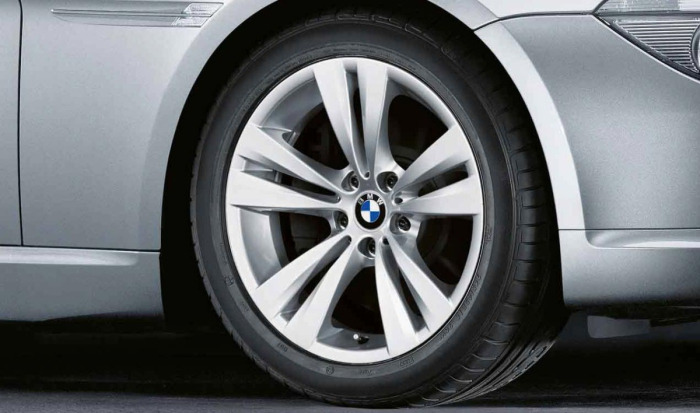 Janta aliaj usor - Double Spoke 266 - Argintiu (Silver) - 8Jx18 ET:14 - BMW Seria 6 E63 E64