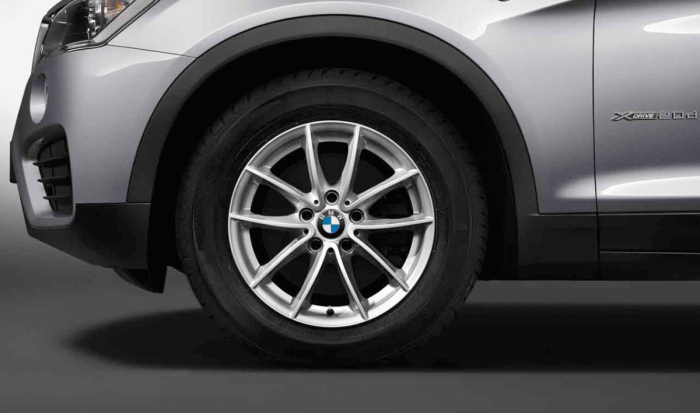 Janta aliaj usor - V-Spoke 304 - Argintiu (ReflexSilver) - 7,5Jx17 ET:32 - BMW X3 F25, X4 F26