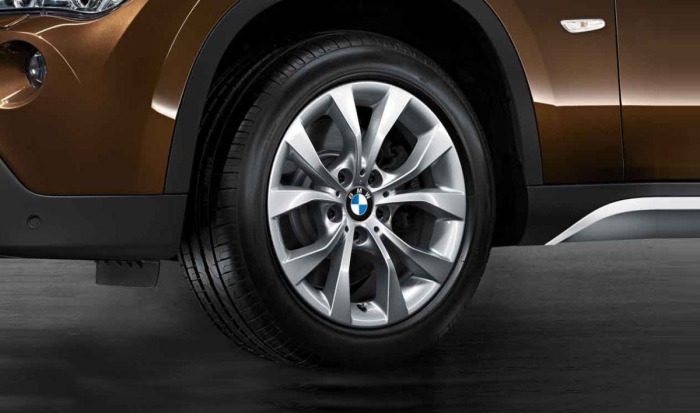 Janta aliaj usor - V-Spoke 318 - Argintiu (ReflexSilver) - 7,5Jx17 ET:34 - BMW X1 E84