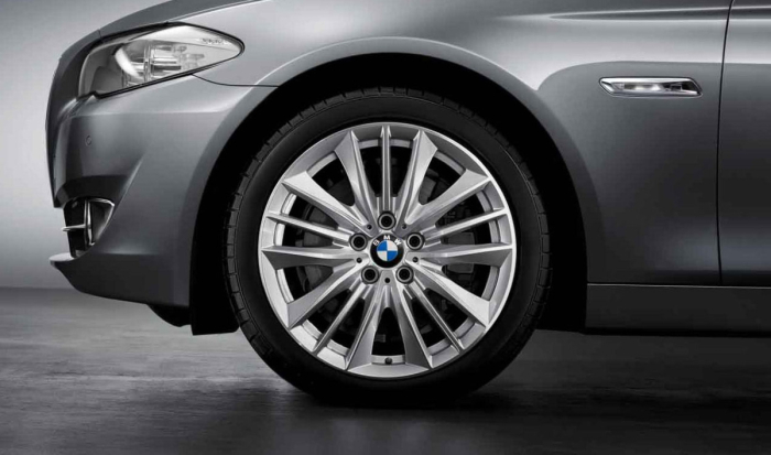 Janta aliaj usor - W-Spoke 332 - Argintiu (Silver) - 9Jx19 ET:44 - BMW Seria 5 F10 F11 F18, Seria 6 F06 F12 F13