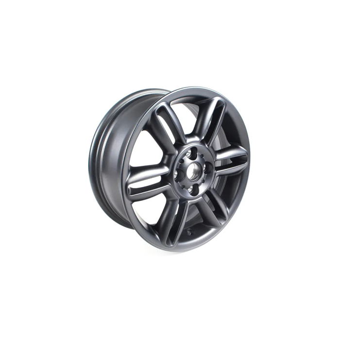 Janta aliaj usor - 6 Star Twin Spoke R119 - Negru Mat (Black Matt) - 6,5Jx16 ET:48 - Mini Cabrio R57, Clubman R55, Coupe R58, Roadster R59, R56