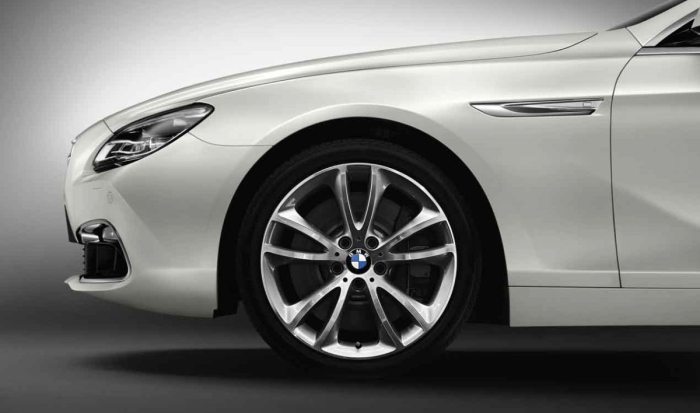 Janta aliaj usor - V-Spoke 366 - Argintiu (Silver) - 9Jx19 ET:44 - BMW Seria 5 F10 F11 F18, Seria 6 F06 F12 F13	