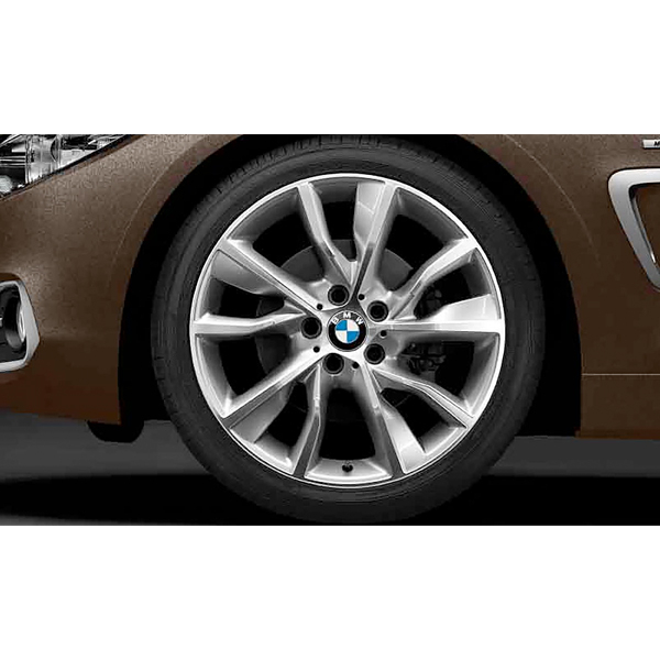 Janta din aliaj spate - Turbine Styling 402 - Bicolor - 8.5J x 19 ET:47 - BMW Seria 3 F30, F31, Seria 4 F32, F33, F36