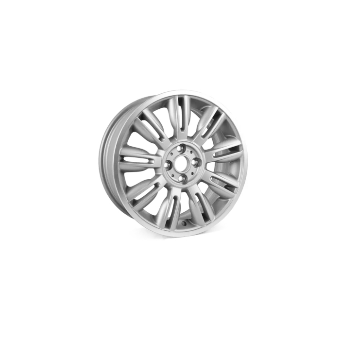 Janta aliaj usor - Twin Blade Spoke 130 - Silver (Bright Silver Metallic) - 7Jx17 ET:48 - Mini Cabrio R57, Clubman R55, Coupe R58, Roadster R59, R56