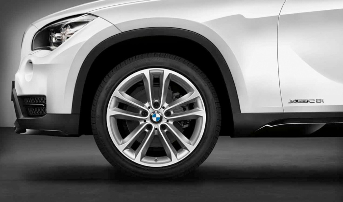 Janta aliaj usor - Double Spoke 421 - Bicolor Argintiu (Silver/Bright Turned) - 8Jx18 ET:30 - BMW X1 E84	