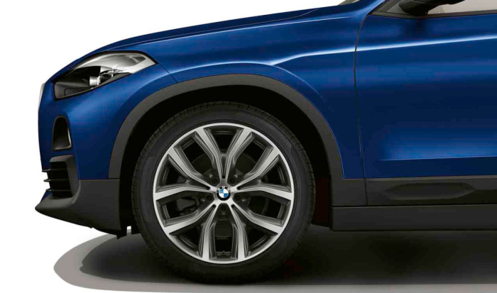 Janta aliaj usor - Y Spoke 511 - Bicolor Gri (OrbitGrey/Bright Turned) - 8Jx19 ET:47 - BMW X1 F48, X2 F39	