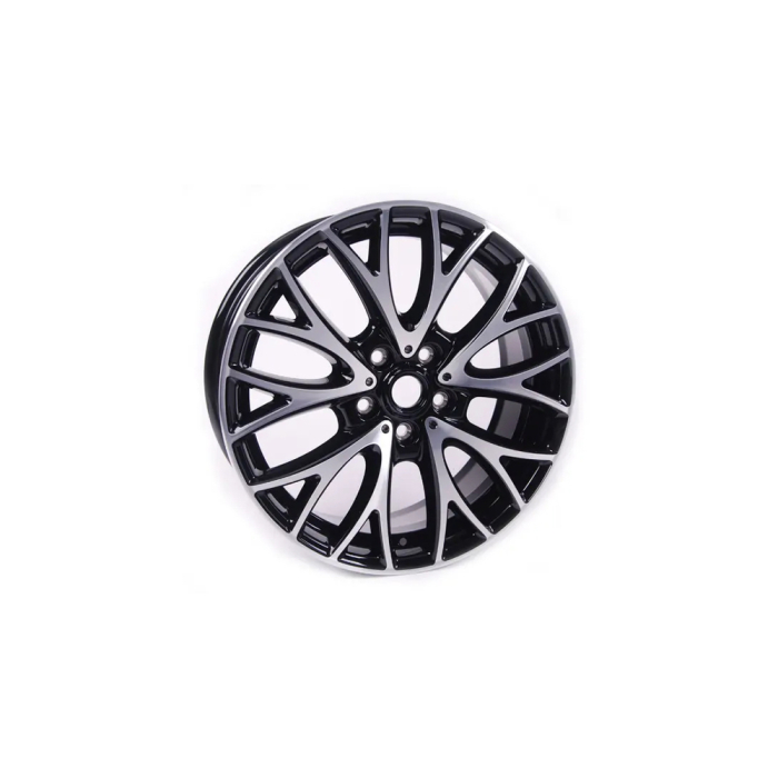 Janta aliaj usor - JCW Cross Spoke R134 - Bicolor Negru/Argintiu (Jet Black Uni / Bright Turned) - 7,5Jx19 ET:52 - Mini Countryman R60, Paceman R61	