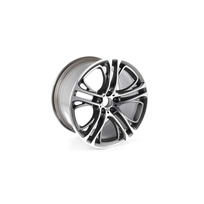 Janta aliaj usor - M Performance Double Spoke 310M - Bicolor Gri (FerricGrey/Bright Turned) - 11,5Jx21 ET:38 - BMW X5 E70, X6 E71 E72