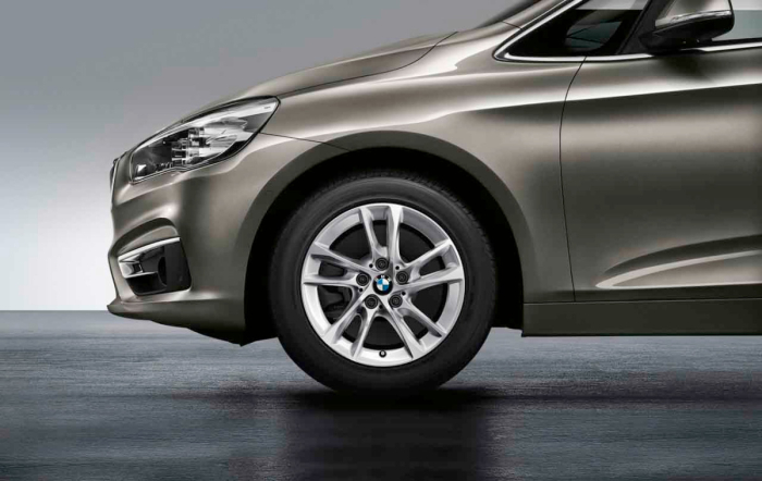 Janta aliaj usor - Double Spoke 474 - Argintiu (ReflexSilver) - 7Jx16 ET:47 - BMW Seria 1 F40, Seria 2 F44