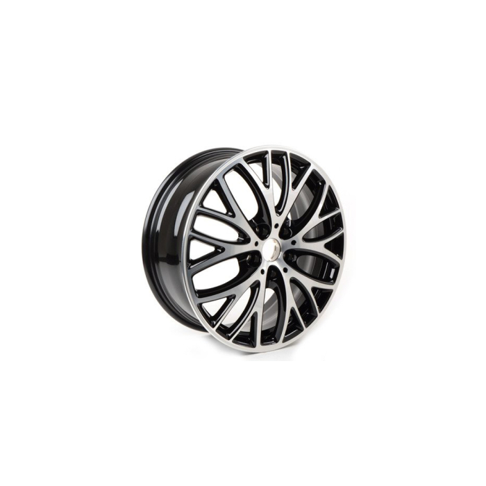Janta aliaj usor - JCW Cross Spoke 506 - Bicolor Negru/Argintiu (Polished Black / Bright Turned) - 7Jx18 ET:54 - Mini Cabrio F57, F55, F56