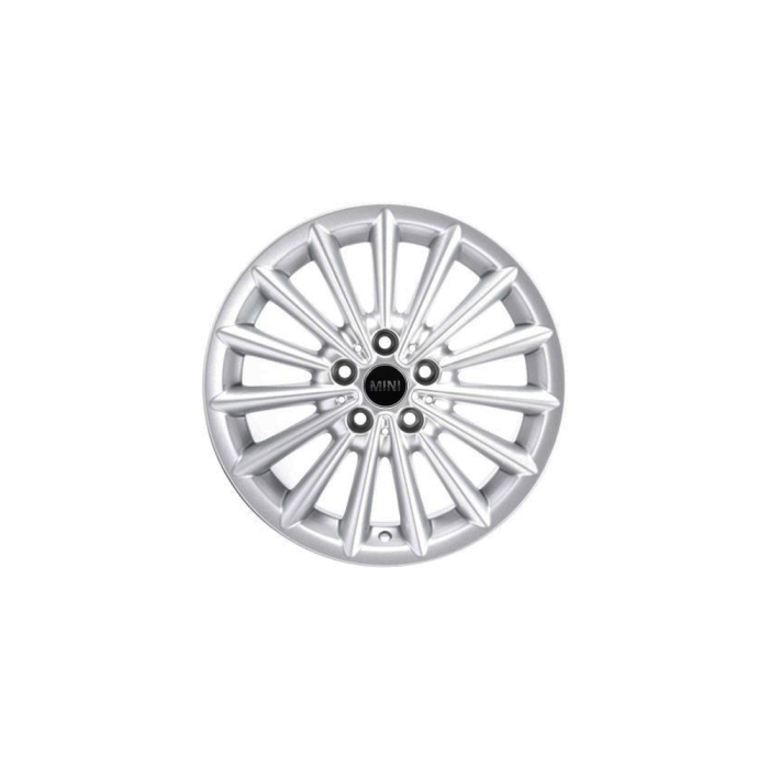 Janta aliaj usor - JCW Multi Spoke 505 - Argintiu (Bright Silver Metallic) - 7Jx17 ET:54 - Mini Cabrio F57, F55, F56	