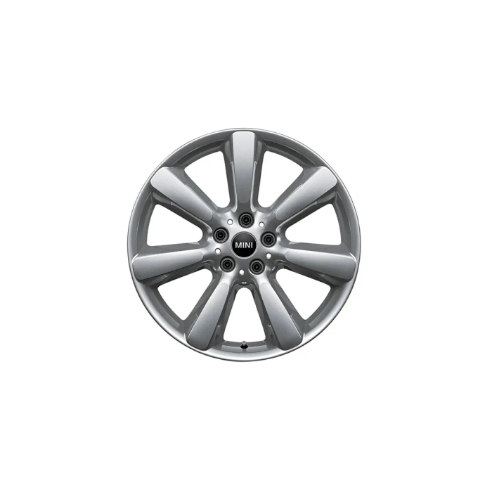 Janta aliaj usor - Edged Spoke 535 - Argintiu (Bright Silver) - 8Jx19 ET:47 - Mini Countryman F60	