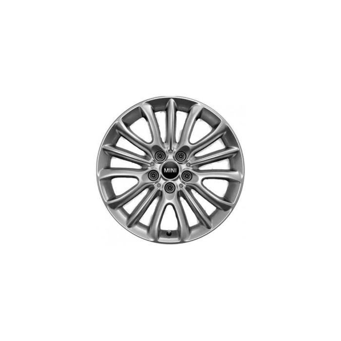 Janta aliaj usor - Net Spoke 519 - Argintiu (Bright Silver Met.) - 7,5Jx17 ET:54 - Mini Clubman F54