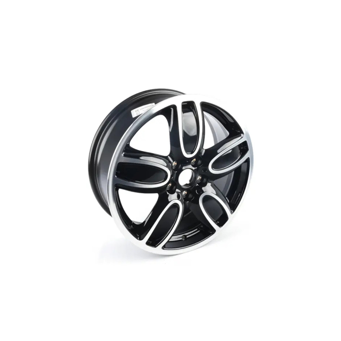 Janta aliaj usor - JCW Cup Spoke 563 - Bicolor Negru/Argintiu (Polished Black / Bright Turned) - 7Jx18 ET:54 - Mini Cabrio F57, F55, F56	