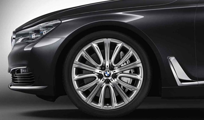 Janta aliaj usor - V-Spoke 628 - Bicolor Gri (Ferricgrey/Bright Turned) - 8,5Jx20 ET:25 - BMW Seria 6 G32, Seria 7 G11 G12	