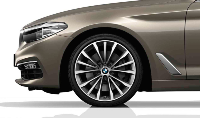 Janta aliaj usor - W-Spoke 663 - Bicolor Gri (Ferricgrey/Bright Turned) - 9Jx19 ET:44 - BMW Seria 5 G30 G31	