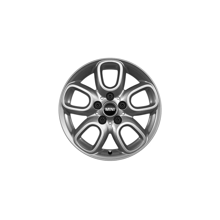 Janta aliaj usor - Loop Spoke 494 - Argintiu (Bright Silver) - 7Jx16 ET:52 - Mini Clubman F54