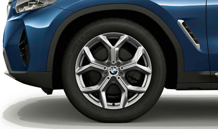 Janta aliaj usor - Y Spoke 693 - Bicolor Gri (FerricGrey/Bright Turned) - 7,5Jx19 ET:32 - BMW X3 G01 G08, X4 G02