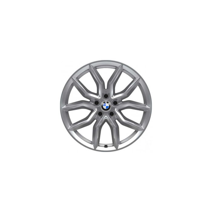 Janta aliaj usor- V-Spoke 734 - Argintiu (ReflexSilver) - 9Jx19 ET:38 - BMW X5 G05, X6 G06	