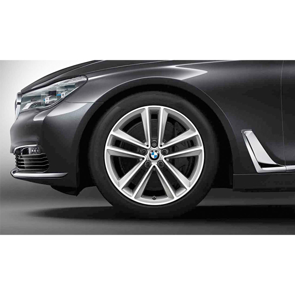 Janta aliaj usor - Double Spoke 630 - Argintiu (ReflexSilver) - 8,5JX19 ET:25 - BMW Seria 6 G32 GT, Seria 7 G11 G12