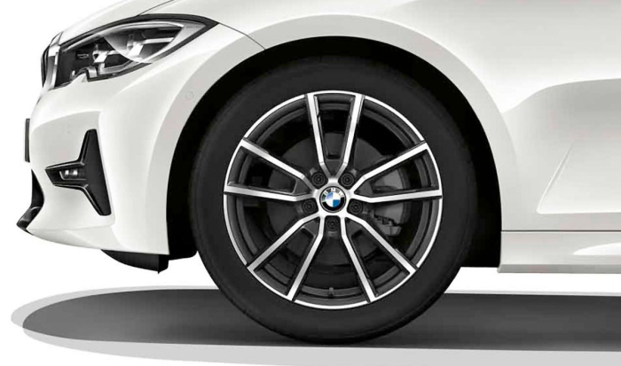 Janta aliaj usor - V-Spoke 780 - Gri (Orbitgrey) - 7,5JX18 ET:25 - BMW Seria 2 G42, Seria 3 G20 G21 G28, Seria 4 G22 G23