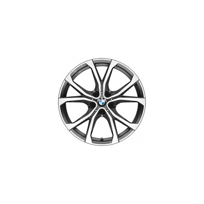 Janta aliaj usor - V-Spoke 772 - Bicolor Gri/Argintiu (Ferric Grey / Bright Turned) - 9Jx19 ET:32 - BMW Z4 G29