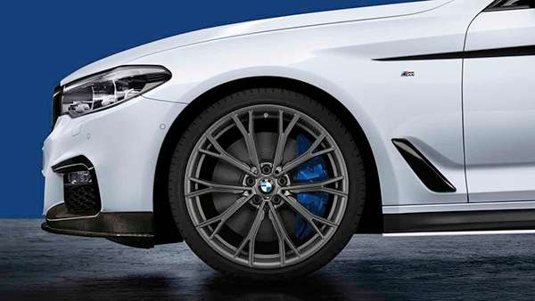 Janta aliaj usor - M Performance Double Spoke 669M - Bicolor Gri/Argintiu (Orbitgrey/Bright-Turned) - 9Jx20 ET:44 - BMW Seria 5 G30 G31	