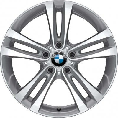Janta aliaj usor - 397 Spoke Series - Bicolor Gri (Orbit Grey with Burnished Face - Bright Turned/Diamond Cut) - 8Jx18 ET:34 - BMW Seria 3 F30 F31 F34 F35, Seria 4 F32 F33 F36
