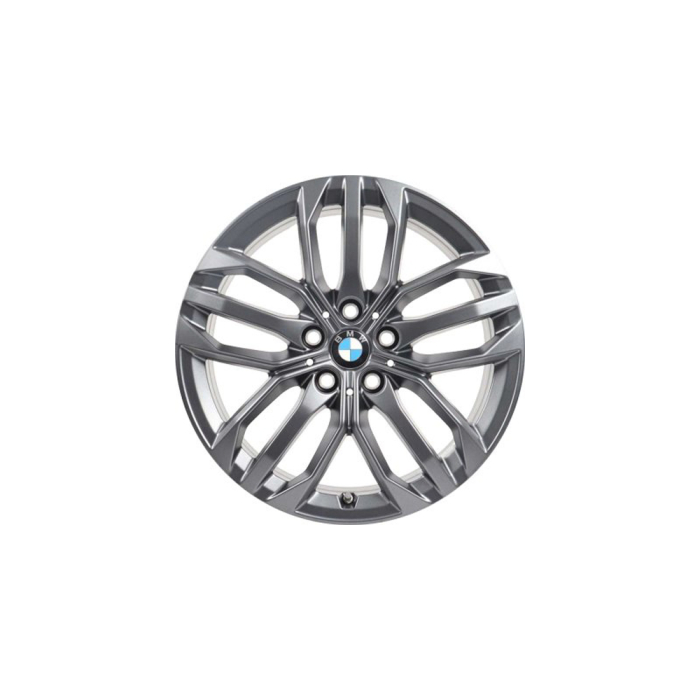 Janta aliaj usor - Double Spoke 879 - Gri (Frozen Gunmetal Grey) - 6,5Jx18 ET:41 - BMW X1 U11, X2 U10