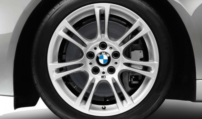 Janta aliaj usor - M Performance Double Spoke 350M - Argintiu (Decor Silver 2) - 8Jx18 ET:30 - BMW Seria 5 F10 F11, Seria 6 F06 F12 F13	