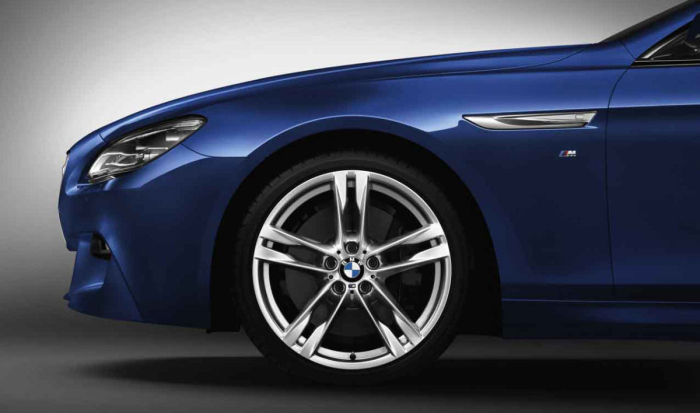 Janta aliaj usor - M Performance Double Spoke 373M - Argintiu (Silver) - 9Jx20 ET:44 - BMW Seria 6 F06 F12 F13