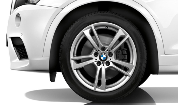 Janta aliaj usor - M Performance Double Spoke 369M - Argintiu (Dekor Silver 2) - 9,5Jx19 ET:48 - BMW X3 F25, X4 F26	