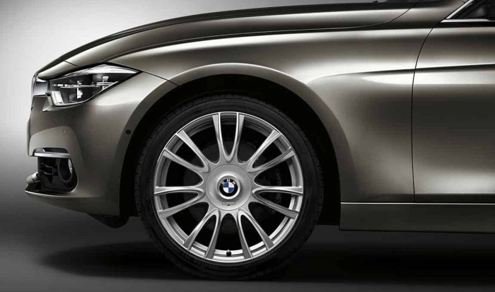 Janta aliaj usor - V-Spoke 439 - Argintiu (Silver/Bright-Turned) - 8Jx19 ET:36 - BMW Seria 3 F30 F31, Seria 4 F32 F33 F36