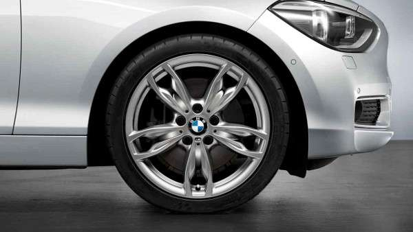 Janta aliaj usor - M Performance Double Spoke 436M - Gri (FerricGrey) - 7,5Jx18 ET:45 - BMW Seria 1 F20 F21, Seria 2 F22 F23