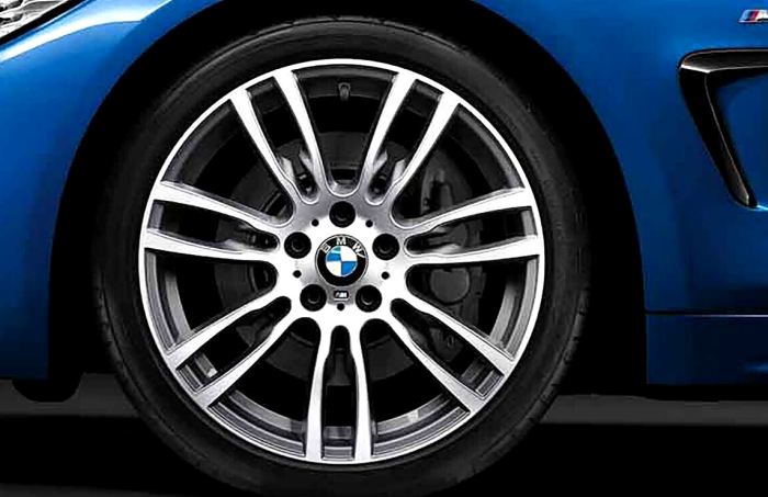 Janta aliaj usor - M Performance Star Spoke 403 - Bicolor Gri (Ferricgrey/Bright Turned) - 8,5Jx19 ET:47 - BMW Seria 3 F30 F31, Seria 4 F32 F33 F36 (pana la 30.06.2015)	