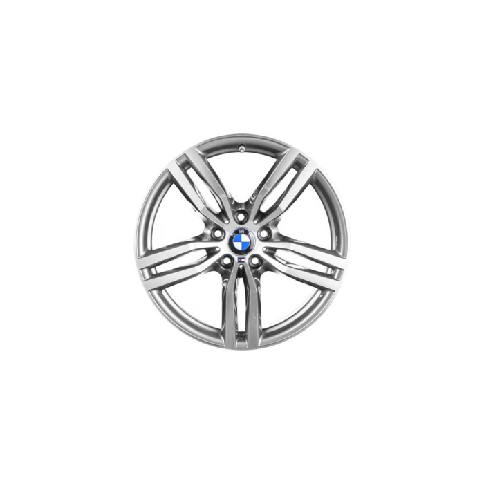 Janta aliaj usor - M Performance Double Spoke 623M - Bicolor Gri/Argintiu (Ferric Grey / Bright Turned) - 10Jx19 ET:21 - BMW X6 F16