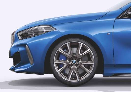 Janta aliaj usor - M Performance V-Spoke 557 - Gri (Cerium Grey, Bright Turned) - 8Jx19 ET:54 - BMW Seria 1 F40, Seria 2 F44 Gran Coupe