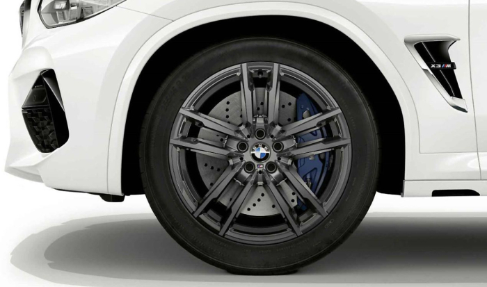 Janta aliaj usor - M Performance Double Spoke 764M - Gri (Orbitgrey) - 9,5Jx20 ET:39 - BMW X3 F97 M, X4 F98 M	