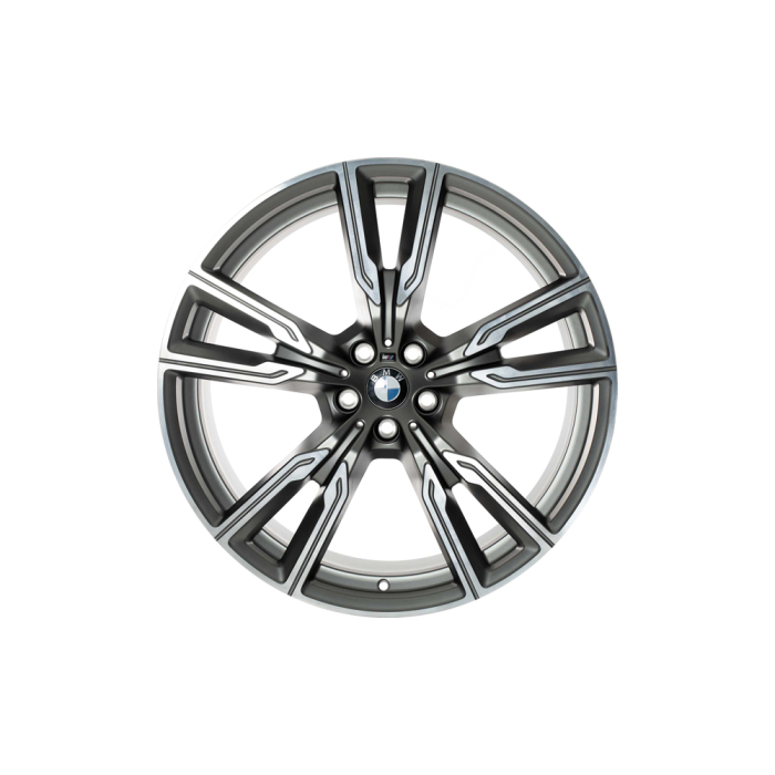 Janta din aliaj usor - M Performance V-Spoke 747M - Gri Mat (Cerium Grey Matt) - 10,5Jx22 ET:43 - BMW X5 G05 G18, X6 G06