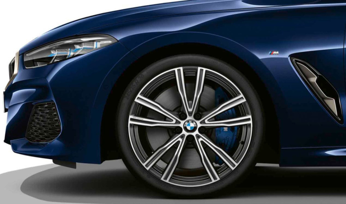 Janta din aliaj usor - V Spoke 730 - Gri (OrbitGrey Bright Turned) - 8JX20 ET:26 - BMW Seria 8 G14 G15 G16	