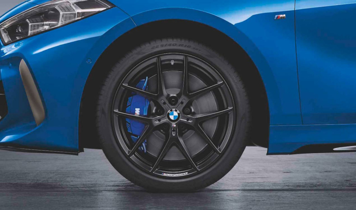 Janta aliaj usor - M Performance Y-Spoke 554 - Negru Mat (Black Matt) - 8Jx18 ET:54 - BMW Seria 1 F40, Seria 2 F44