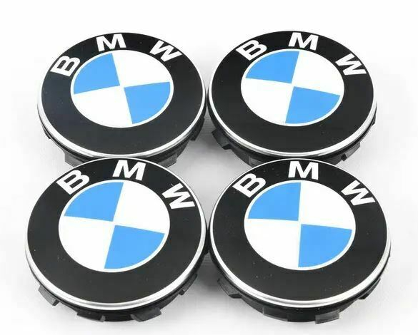 Set embleme fixe janta aliaj - Original BMW (BMW floating centre caps) - D=65 mm